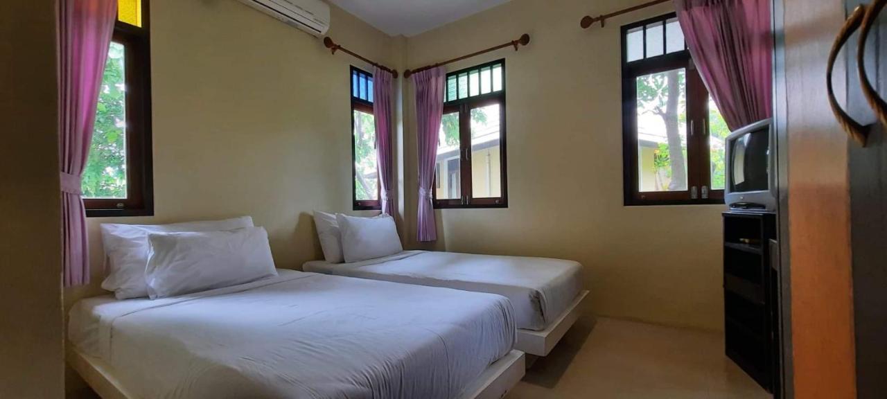 Baan Talay See Cream Resort Samut Songkhram Dış mekan fotoğraf