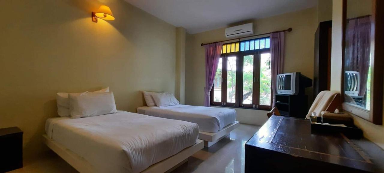 Baan Talay See Cream Resort Samut Songkhram Dış mekan fotoğraf