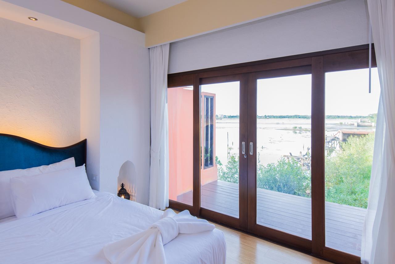 Baan Talay See Cream Resort Samut Songkhram Dış mekan fotoğraf