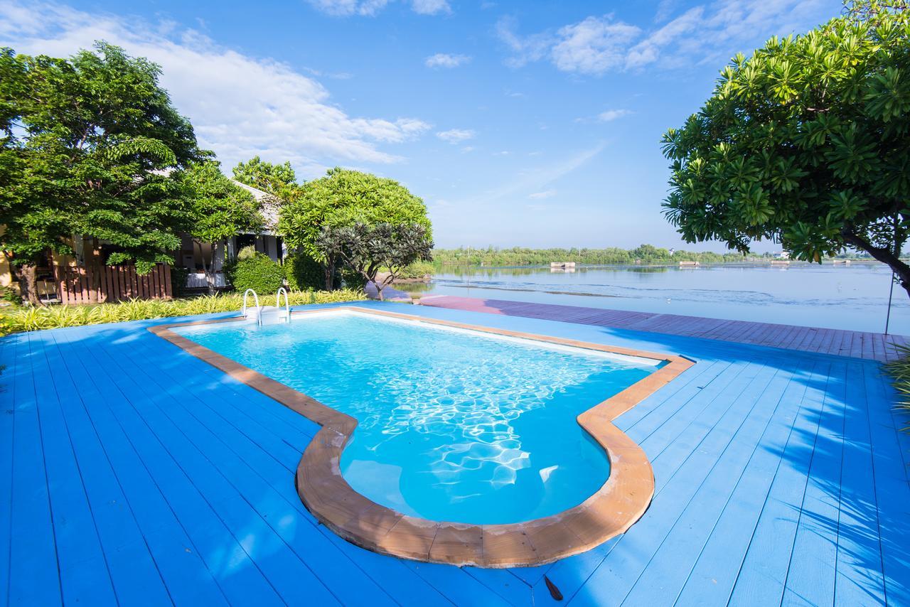 Baan Talay See Cream Resort Samut Songkhram Dış mekan fotoğraf