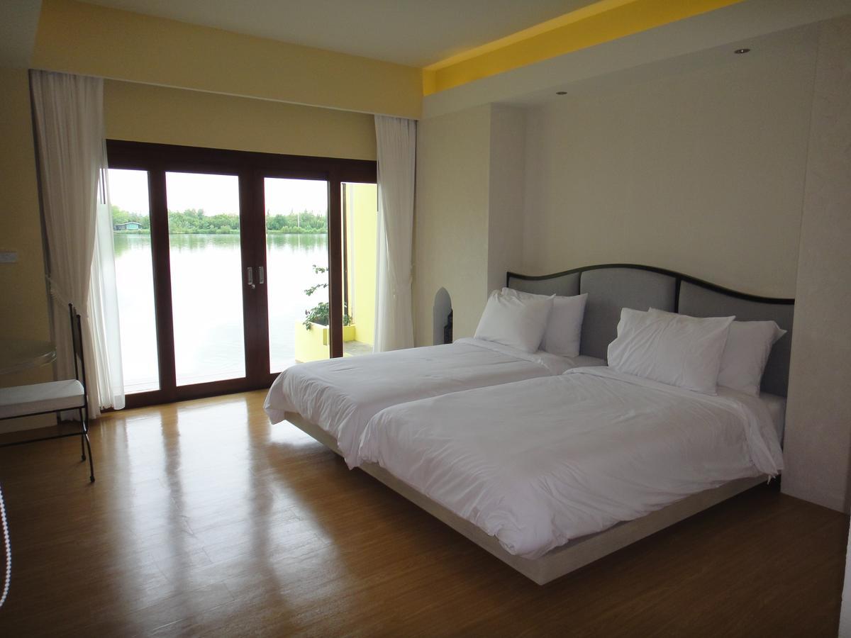 Baan Talay See Cream Resort Samut Songkhram Dış mekan fotoğraf