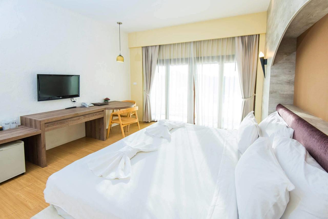 Baan Talay See Cream Resort Samut Songkhram Dış mekan fotoğraf