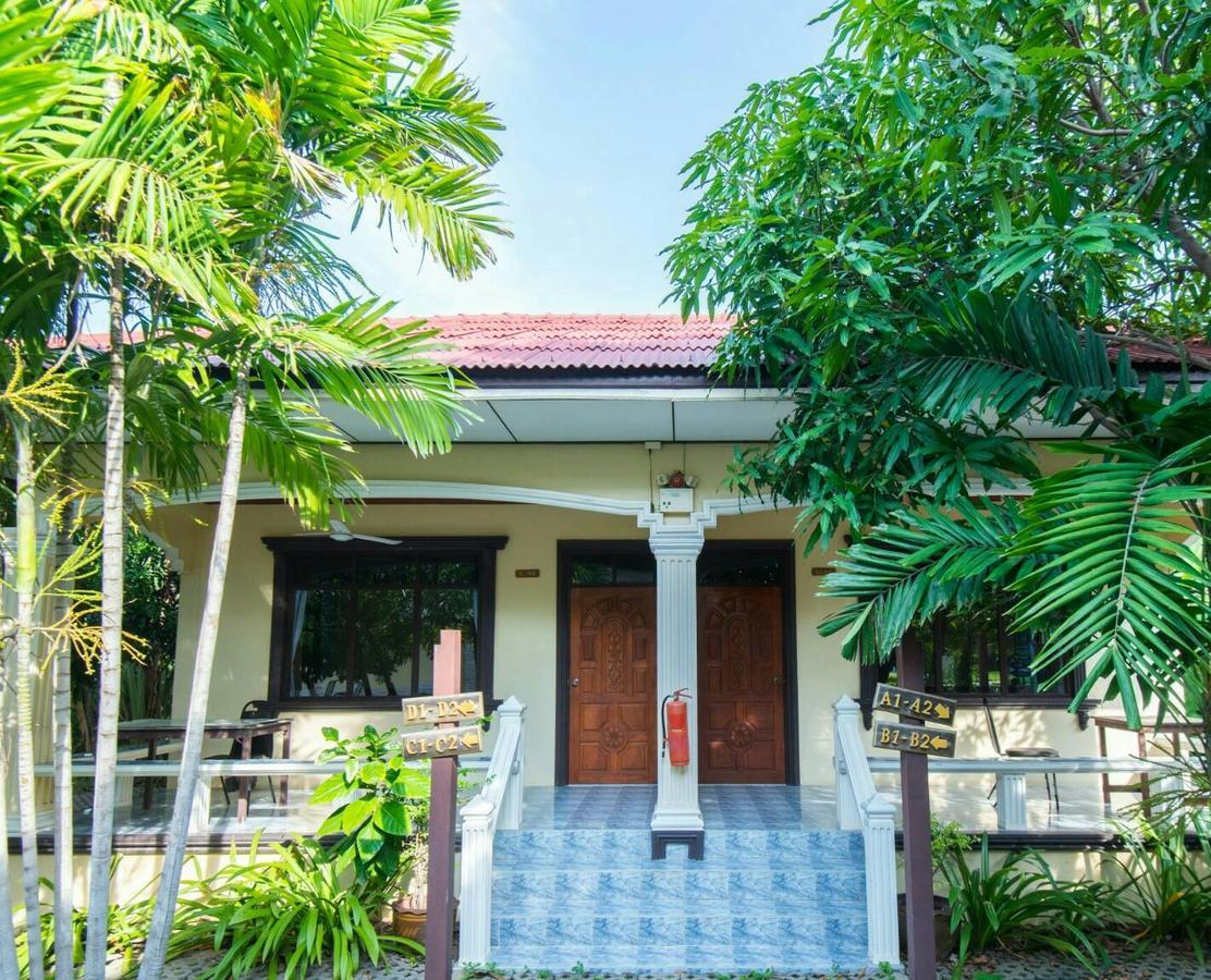 Baan Talay See Cream Resort Samut Songkhram Dış mekan fotoğraf
